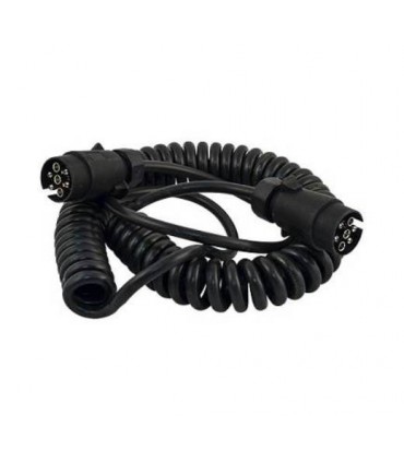 MANGUERA ESPIRAL REMOLQUE CON ENCHUFE