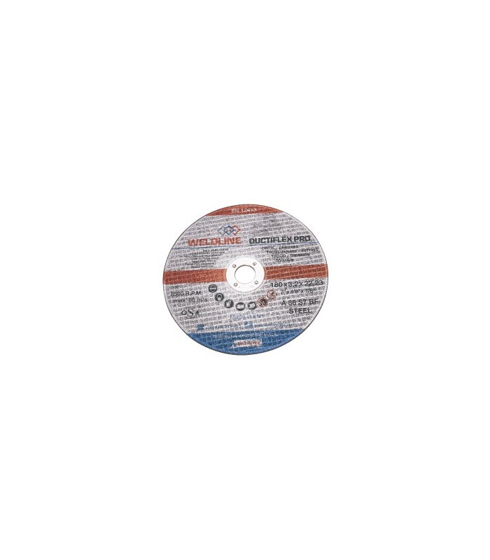 DISCO CORTE ACERO 230X2X22 WELDLINE