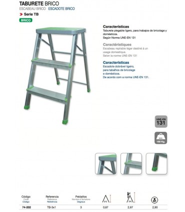 TABURETE BRICO TB