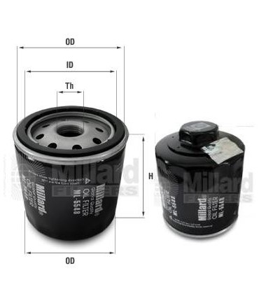FILTRO ACEITE SEAT / VW 030115561
