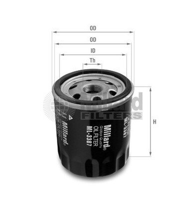 FILTRO ACEITE OPEL 650401