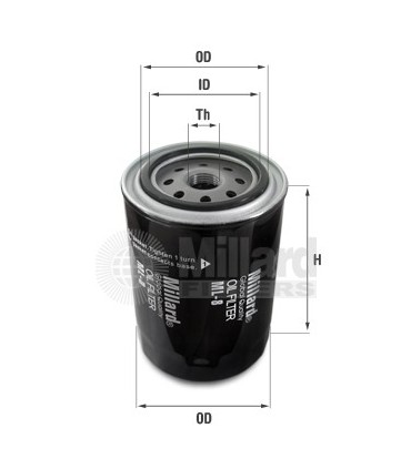 FILTRO ACEITE AUDI / SEAT / VW 068115561