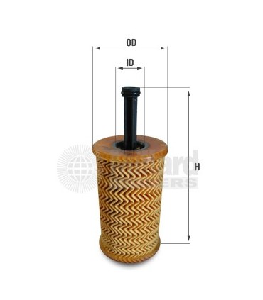FILTRO ACEITE CITROEN 1109.R7