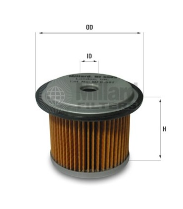 FILTRO COMBUSTIBL CITROEN / PEUGEOT 1906.33