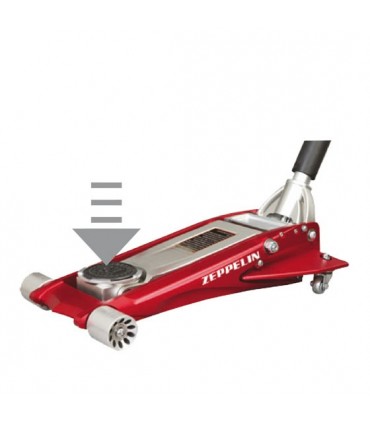 GATO CARRETILLA ALUMINIO 2TN PROFESIONAL ZEPPELIN