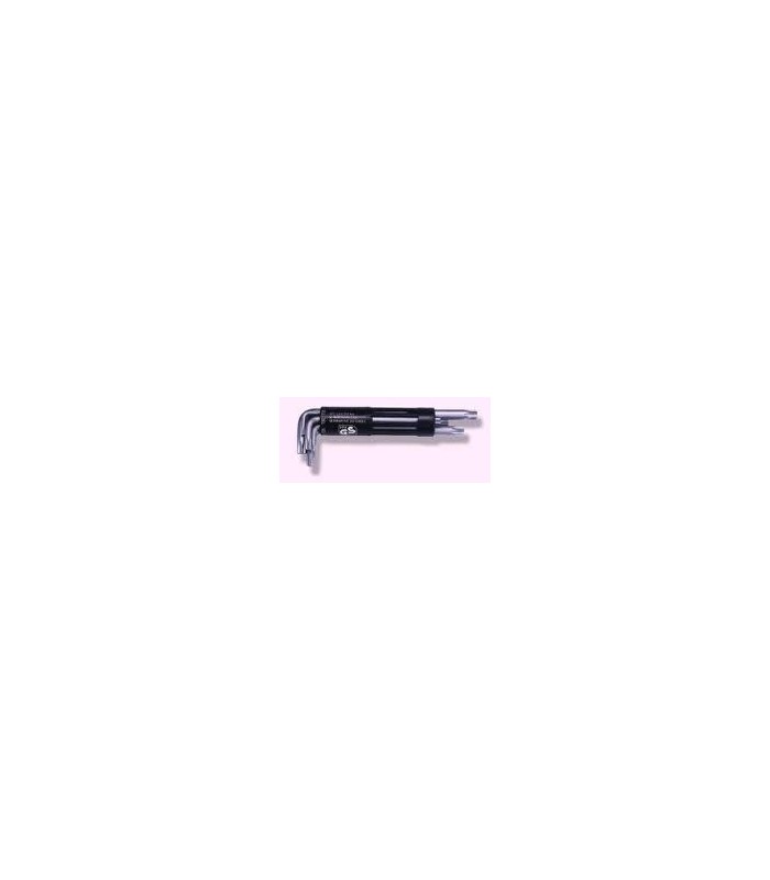 JUEGO LLAVES ACODADAS TORX IZELTAS