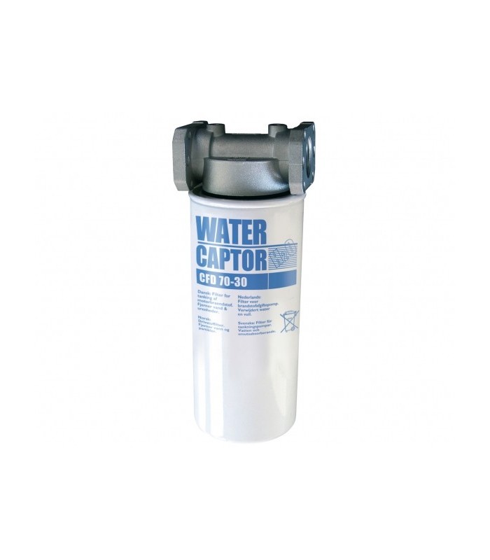 FILTRO SEPARADOR AGUA WATER CAPTOR 30 MICRAS 70 L/MIN