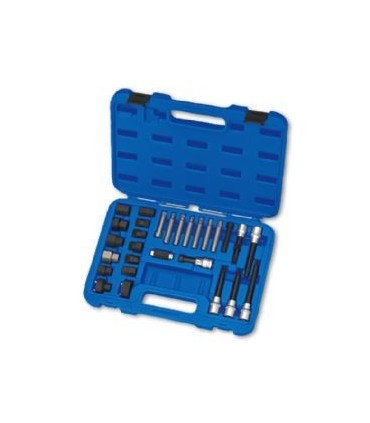 JUEGO UTILES EXTRACTOR POLEAS ALTERNADOR 30PZAS