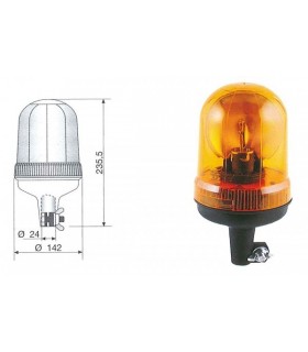 FARO ROTATIVO ASTA FIJA 24V  PULSAR