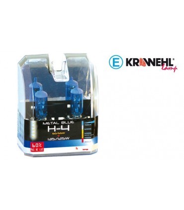 JUEGO LAMPARAS H4 METAL BLUE KRAWEHL
