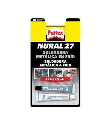SOLDADURA METALICA RAPIDA NURAL 27 22ML