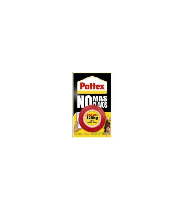 CINTA ADHESIVA NO MAS CLAVOS 120KG PATTEX
