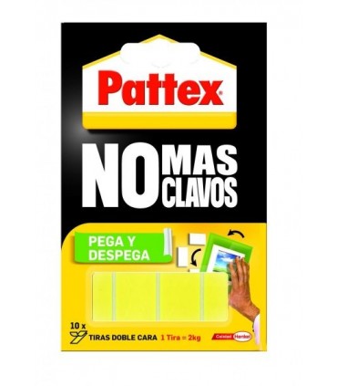 TIRAS NO MAS CLAVOS 2KG PATTEX PEGA Y DESPEGA