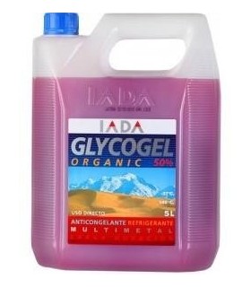 ANTICONGELANTE IADA 50% LILA ORGANICO G12 PLUS 5L