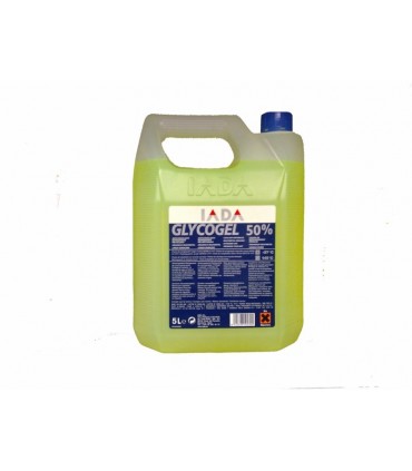 ANTICONGELANTE 50% GLYCOGEL ORGANICO 5L AMARILLO IADA