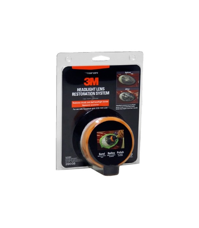 KIT RESTAURADOR FAROS 3M