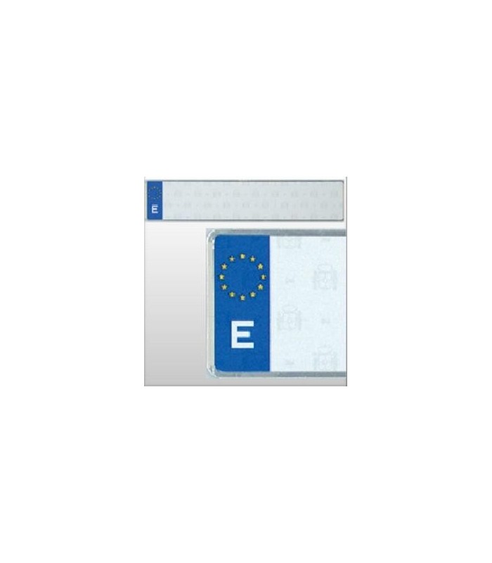 PLACA LARGA EUROPEA
