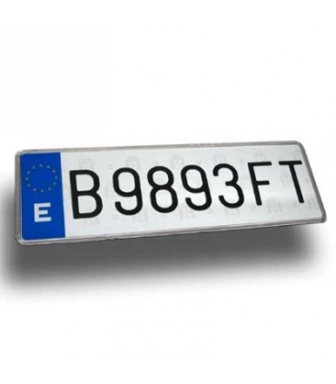 PLACA TIPO ALFA ROMERO                             