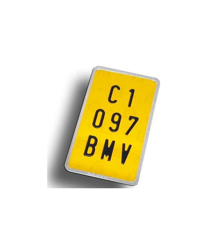 PLACA CICLOMOTOR