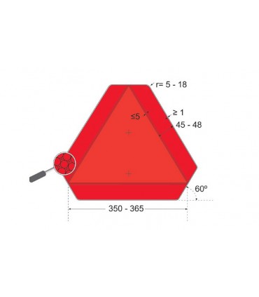 PLACA VEHICULO LENTO V05
