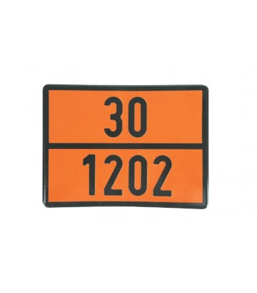 PLACA TRANSPORTE GASOIL 30/1202