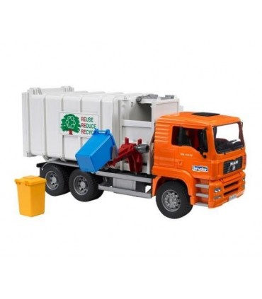 CAMIÓN BASURA JUGUETE MAN TG410A CARGA LATERAL