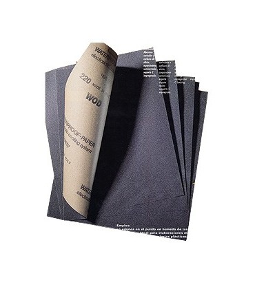 LIJA DE AGUA ACUATEX 230X280MM