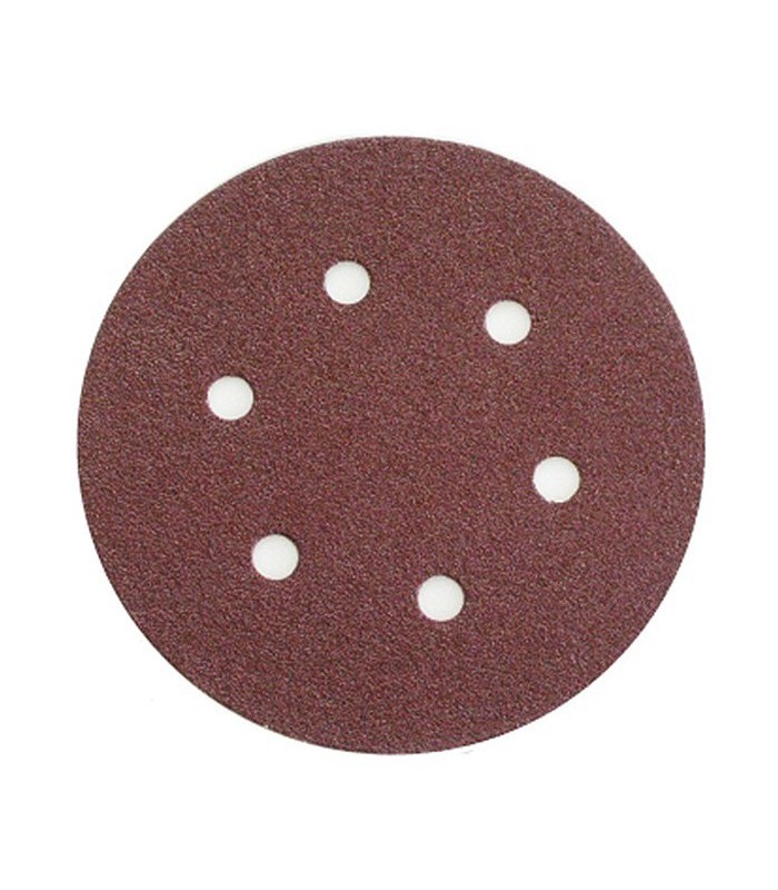 DISCO LIJA VELCRO 6 TALADROS 150MM