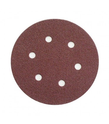 DISCO LIJA VELCRO 6 TALADROS 150MM