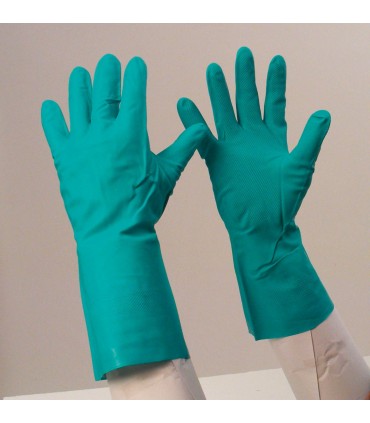 GUANTE NITRILO VERDE "ECONOMICO"