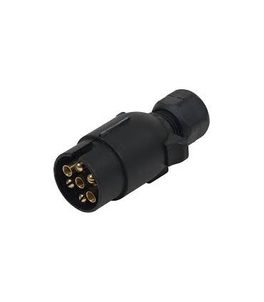 CLAVIJA 7 POLOS 12V PLASTICO