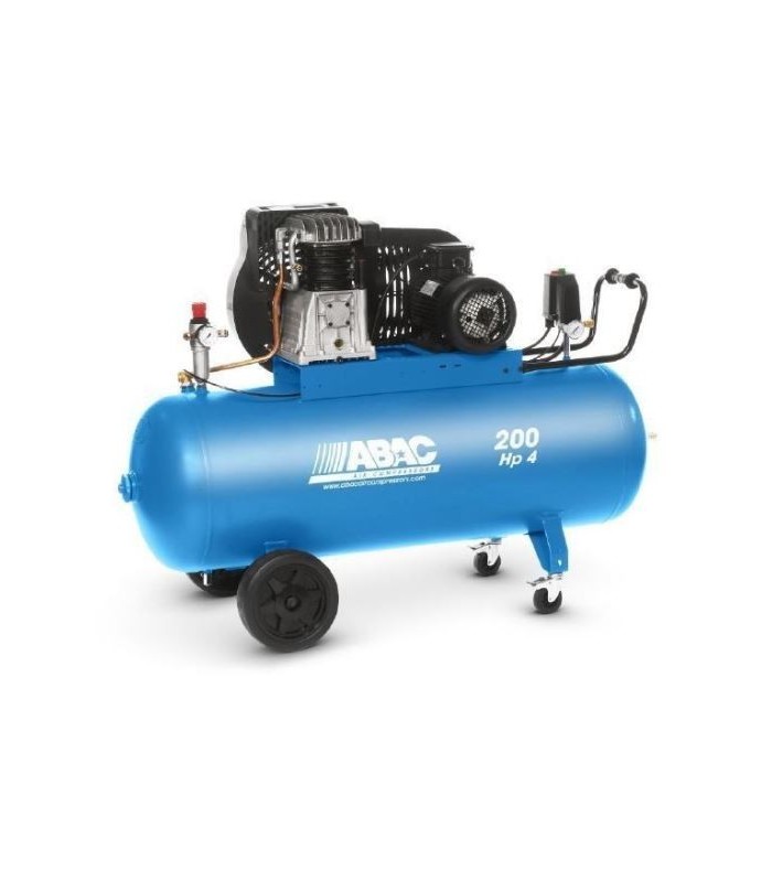 COMPRESOR 200L 4HP TRIFASICO ABAC PRO B4900-200 CT4