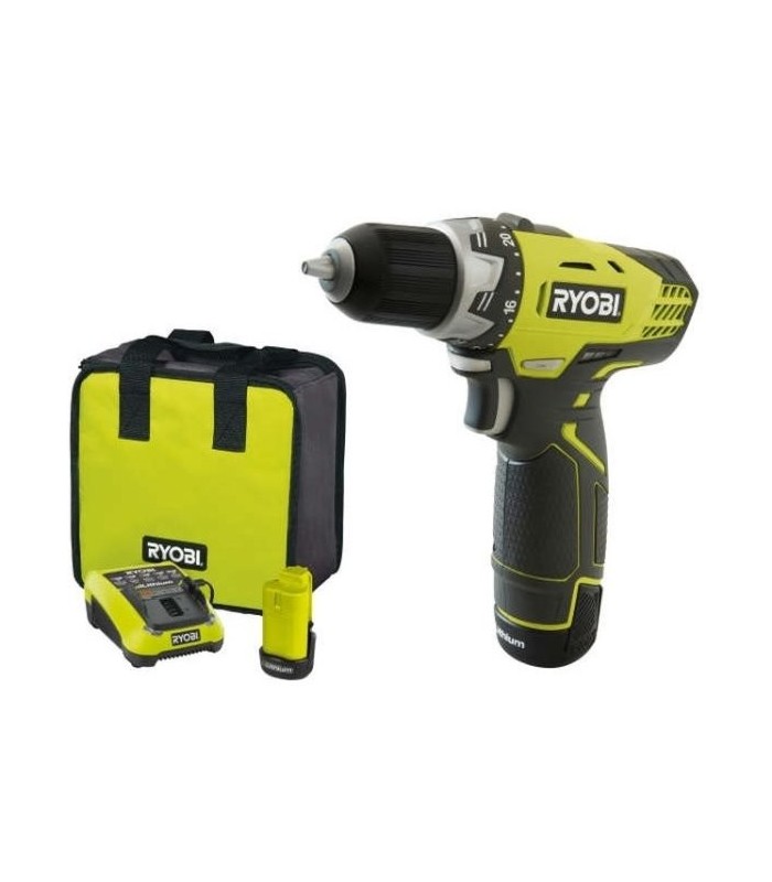 TALADRO ATORNILLADOR 12V 1,3AH 1 VELOCIDAD