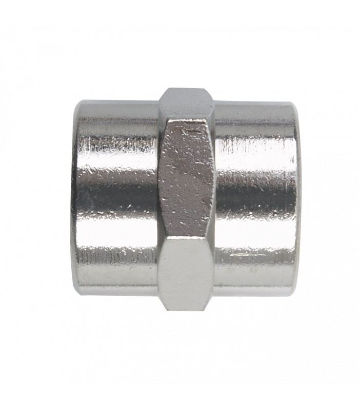 Manguito hembra rosca 1/4-3/8 bspp