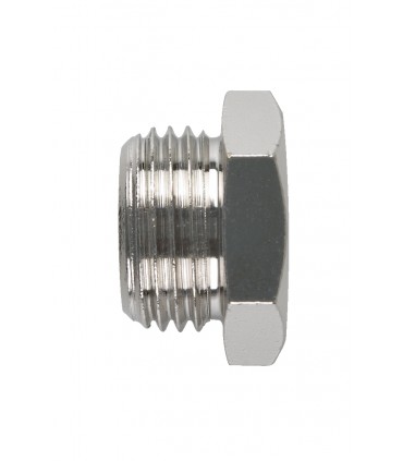 Tapón cilíndrico rosca 1/2 bspp