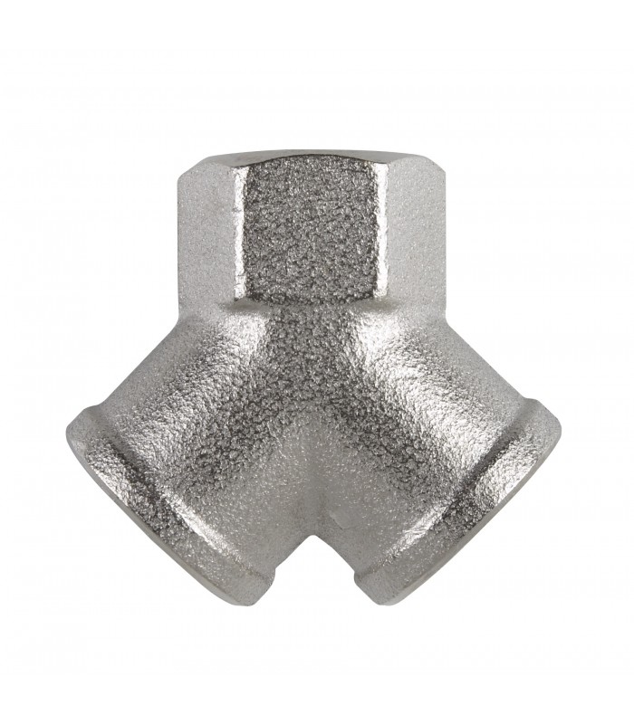Racor “y” hembra-hembra-hembra rosca 1/2 bspp