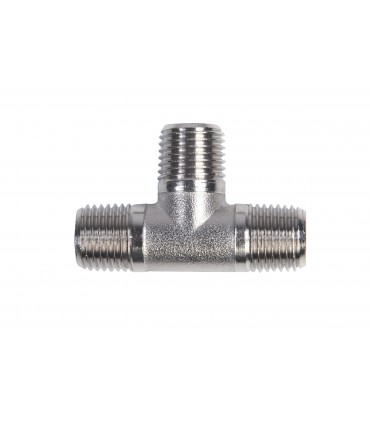 Racor “t” macho-macho-macho 1/8 bspp