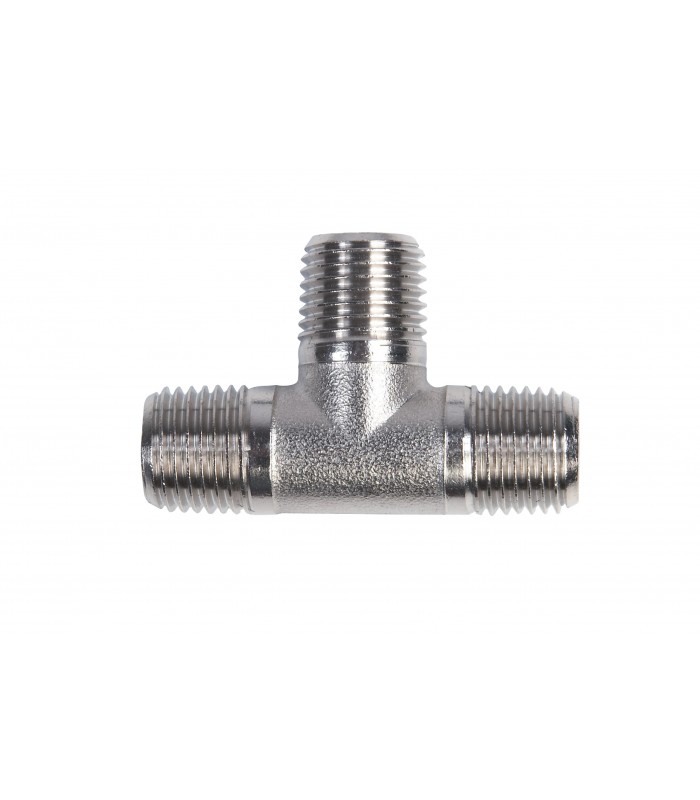 Racor “t” macho-macho-macho 1/2 bspp