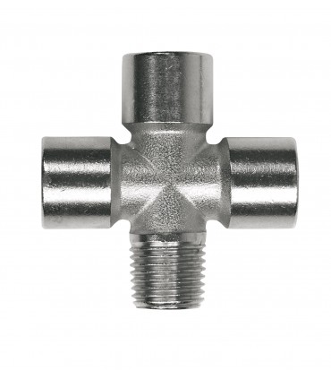 Racor cruz h-h-h-m 1/2 bspp