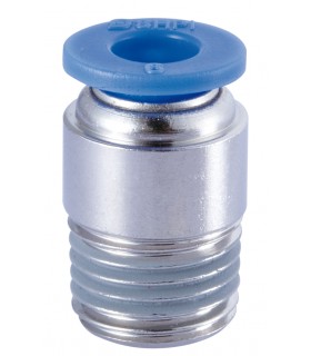 Rosca macho cónica ø 12 r 3/8 bspt