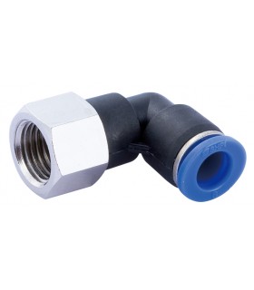Codo orientable rosca hembra cilíndrica ø 4 r 1/8 bspp