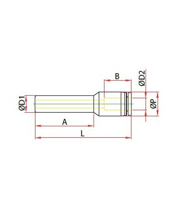 Reducción ø1-10 ø2-8