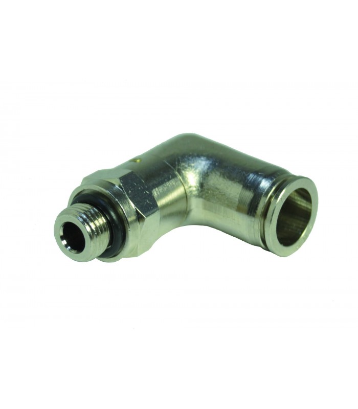 Codo orientable rosca macho cilíndrica ø 8 r 1/4 bspp