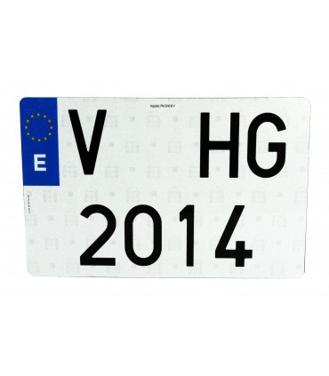 PLACA "HILTEK" MOTOCICLETA 220X160MM