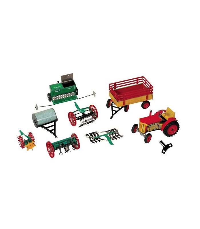 TRACTOR A CUERDA + APEROS KOVAP