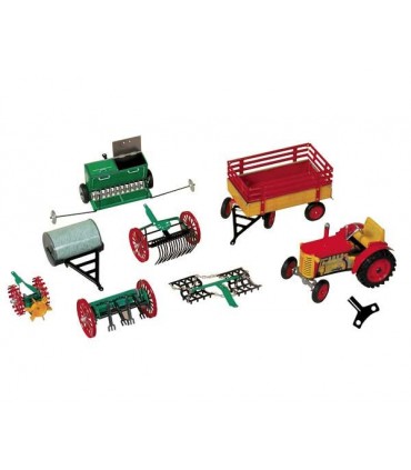 TRACTOR A CUERDA + APEROS KOVAP
