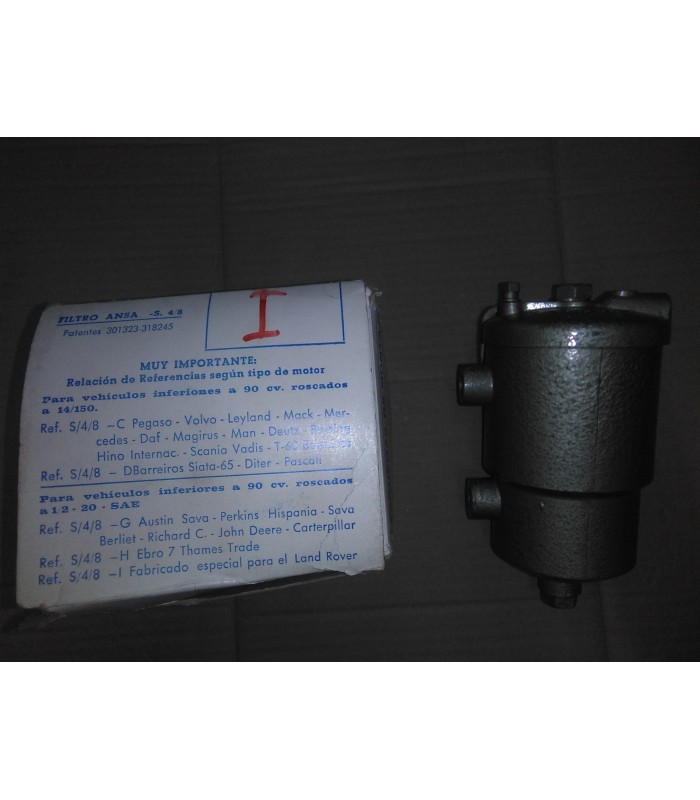 FILTRO COMBUSTIBLE TIPO I