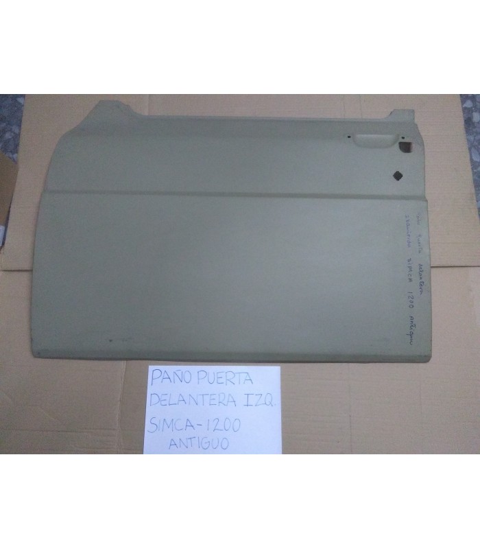 PAÑO PUERTA DELANTERA IZQUIERDA SIMCA 1200 ANTIGUO
