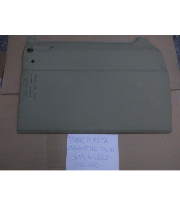 PAÑO PUERTA DELANTERA DERECHA SIMCA 1200 ANTIGUO