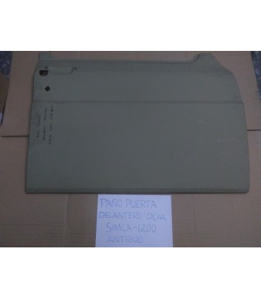 PAÑO PUERTA DELANTERA DERECHA SIMCA 1200 ANTIGUO